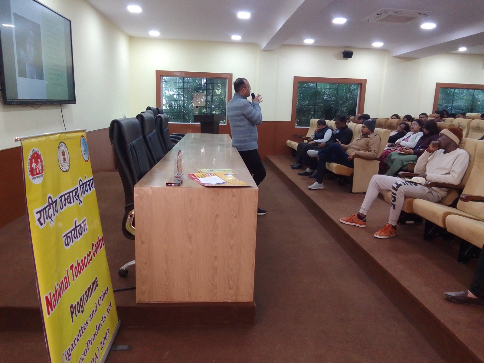 मैट्स स्कूल ऑफ इंजीनियरिंग एंड आईटी द्वारा “राष्ट्रीय तंबाकू नियंत्रण कार्यक्रम” पर संगोष्ठी का आयोजन, शासकीय अस्पताल आरंग छत्तीसगढ़ के चिकित्सकों के सहयोग से: